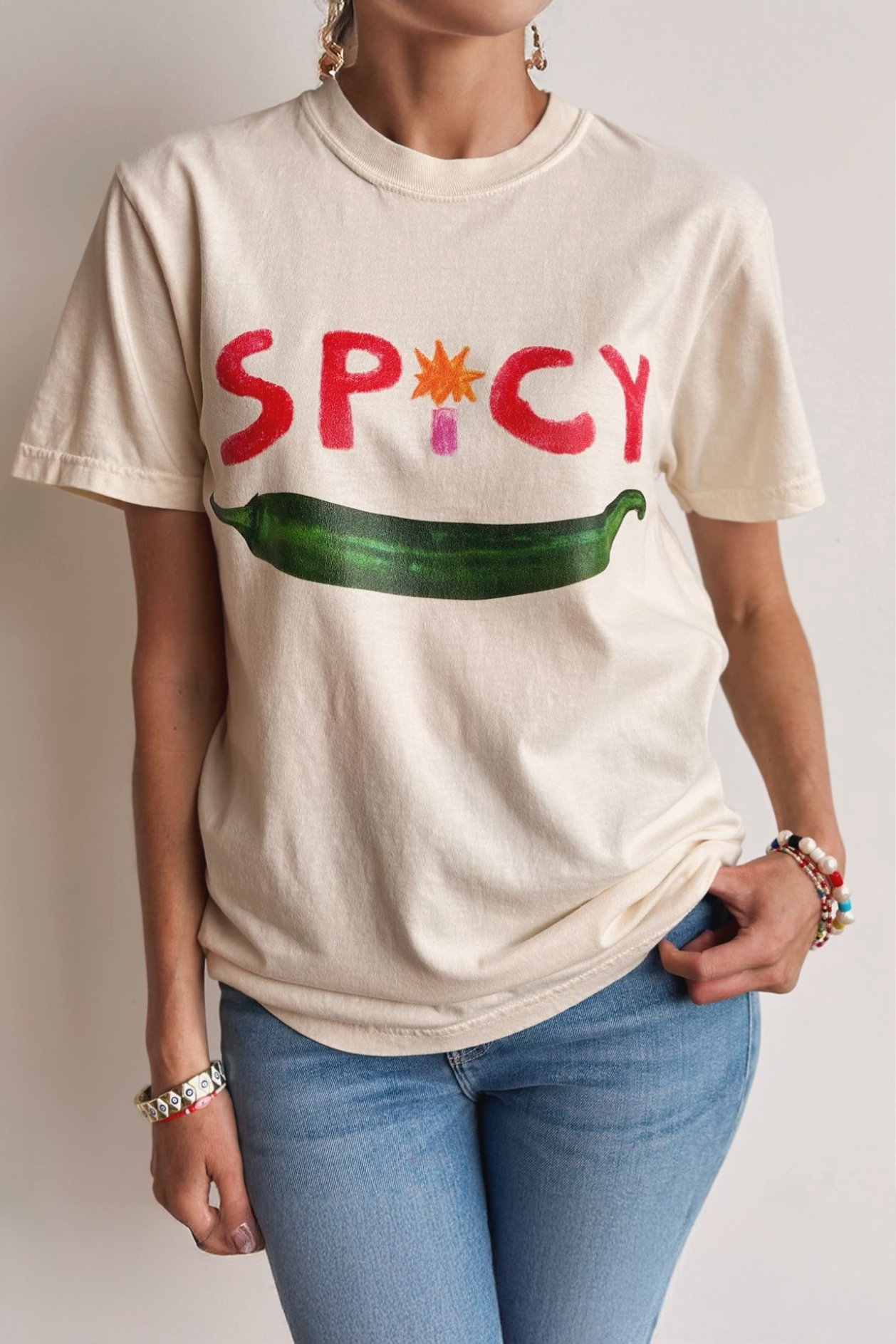 Spicy Regular Tee White