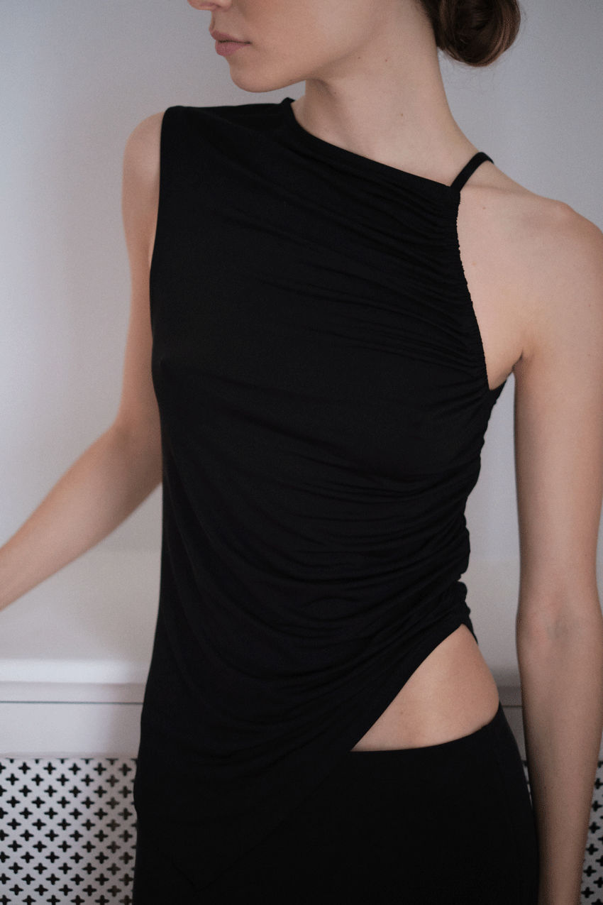 Asymmetric Top Back