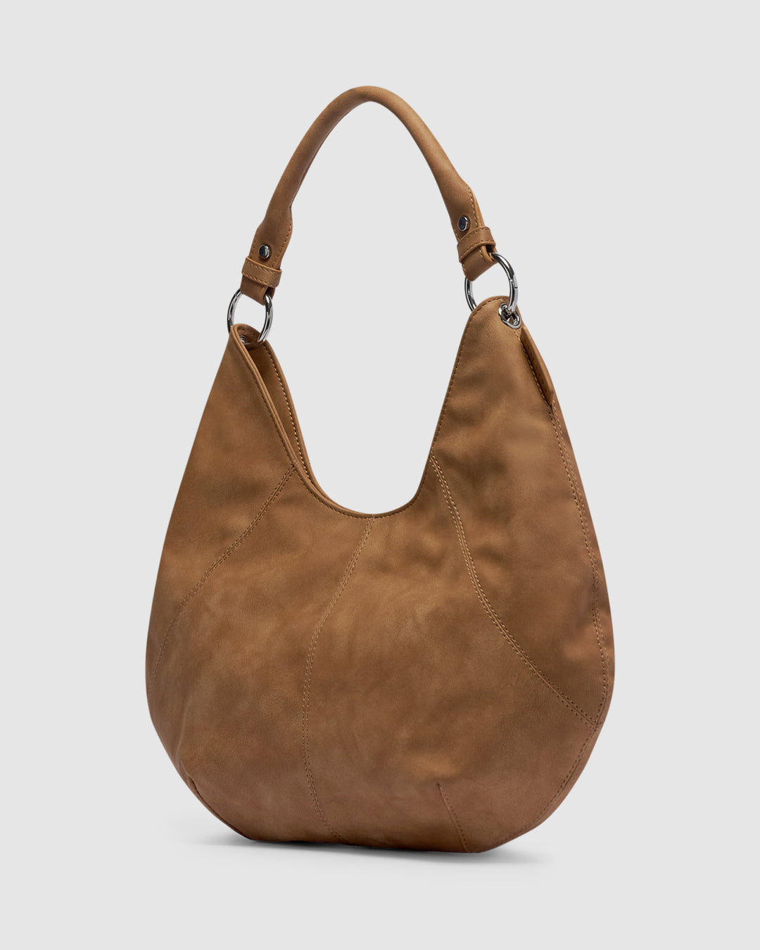 Mischa Shoulder Bag Caramel Nubuck