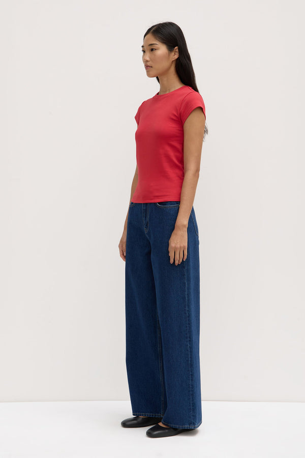 Josie Short Sleeve Tee Goji