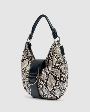 Mischa Baguette Bag Python