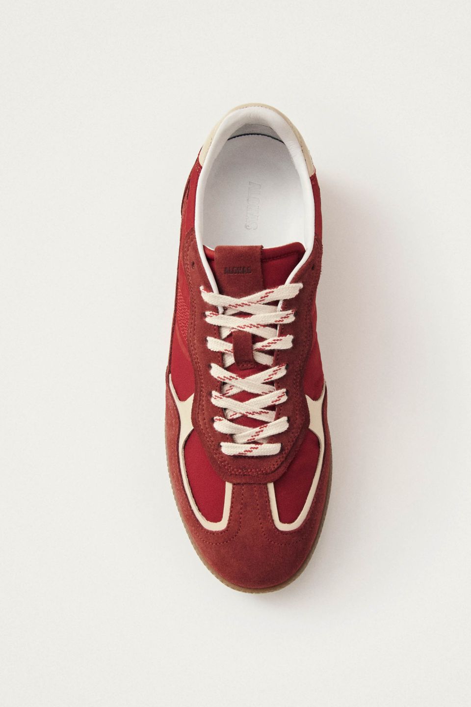 Tb.490 Rife Sheen Red Leather Sneakers