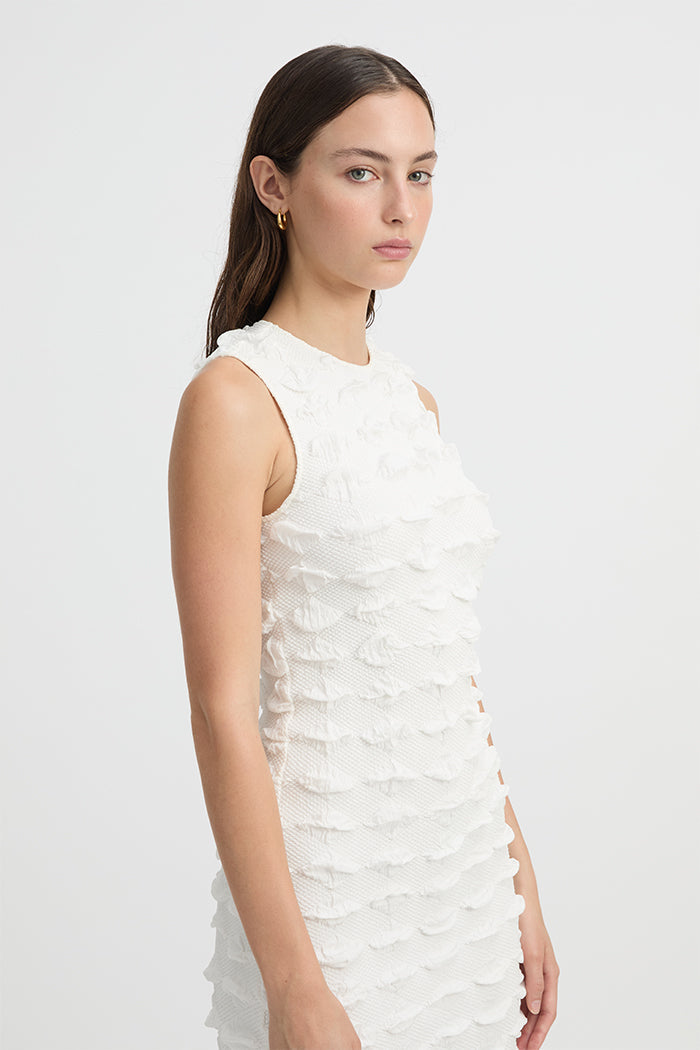 Bonnie Dress White