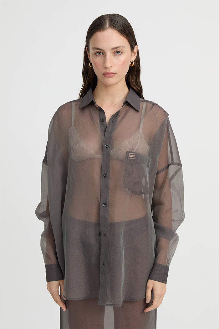 Cora Shirt Charcoal