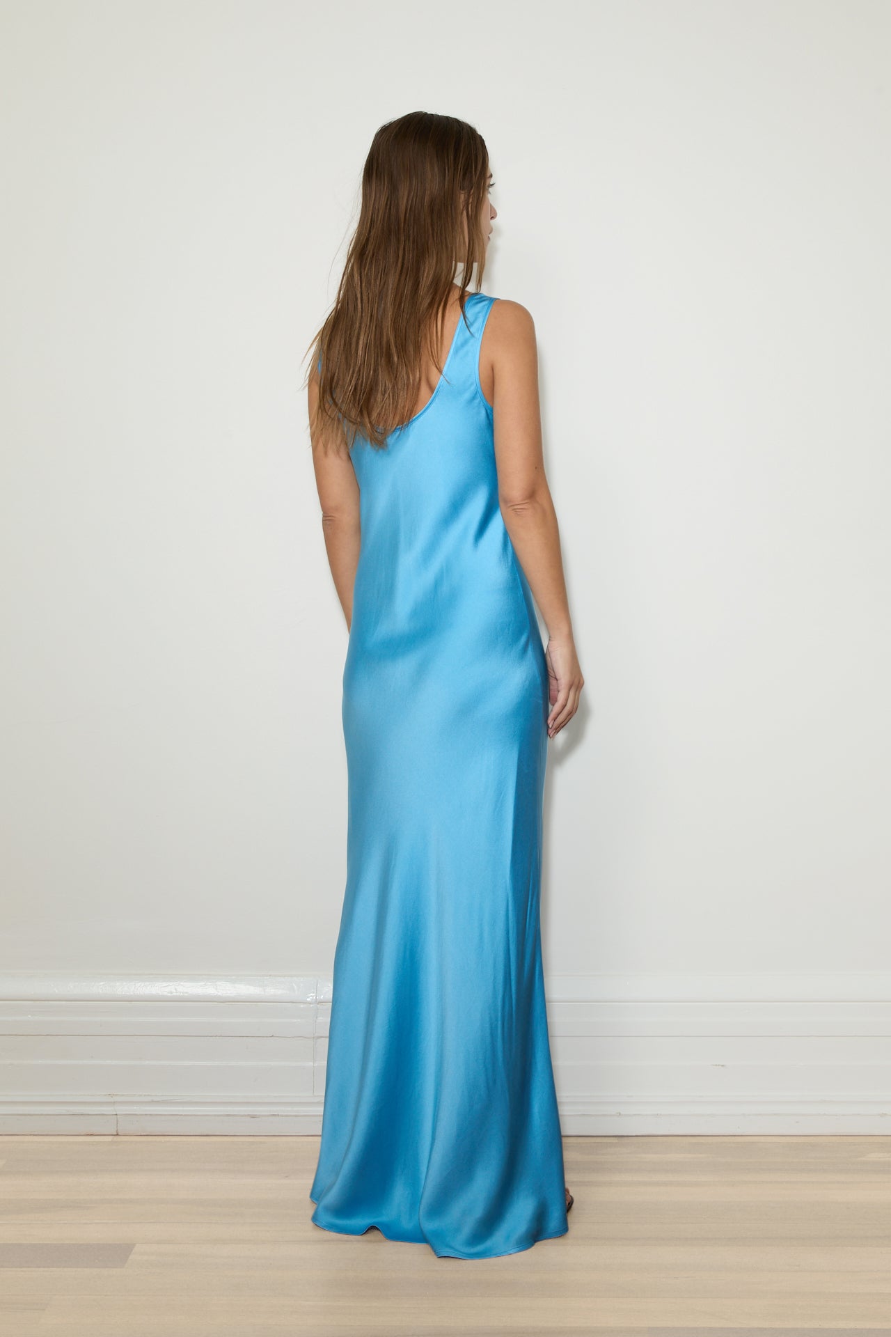 Scoop Neck Maxi Cornflower