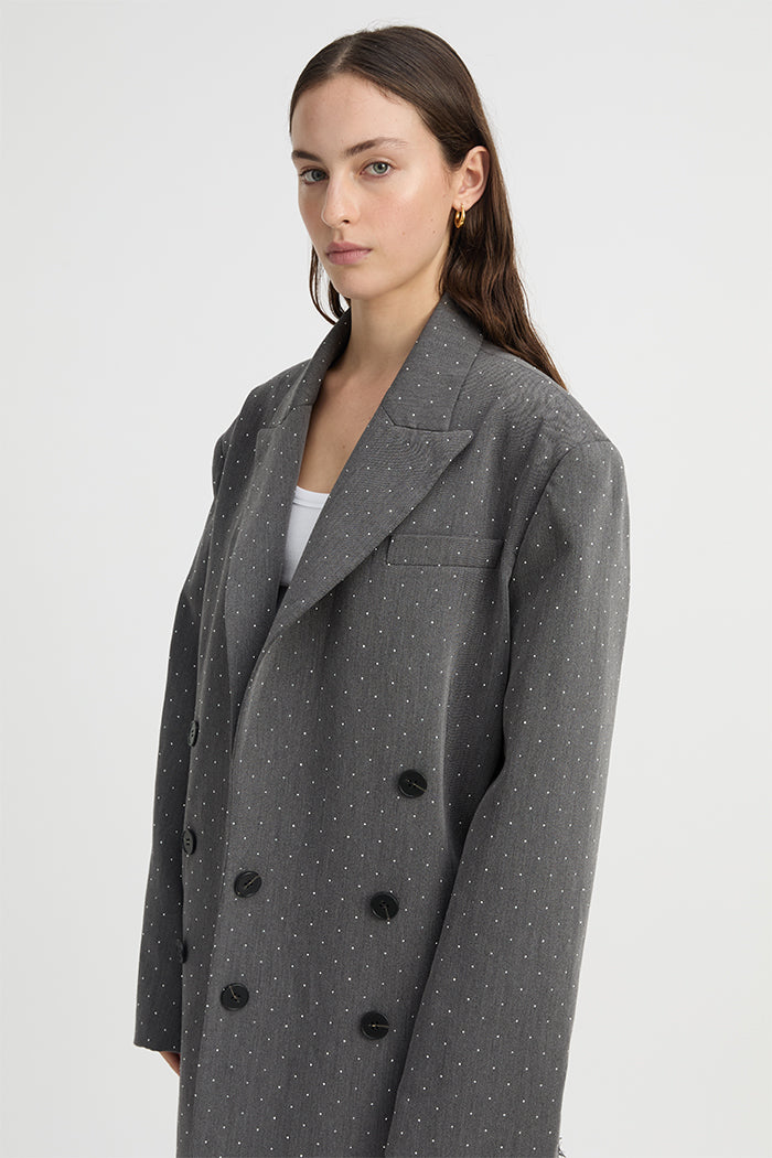 Valentina Blazer Charcoal