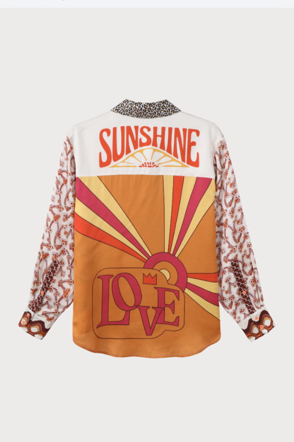 Isabel Printed Sunset Shirt