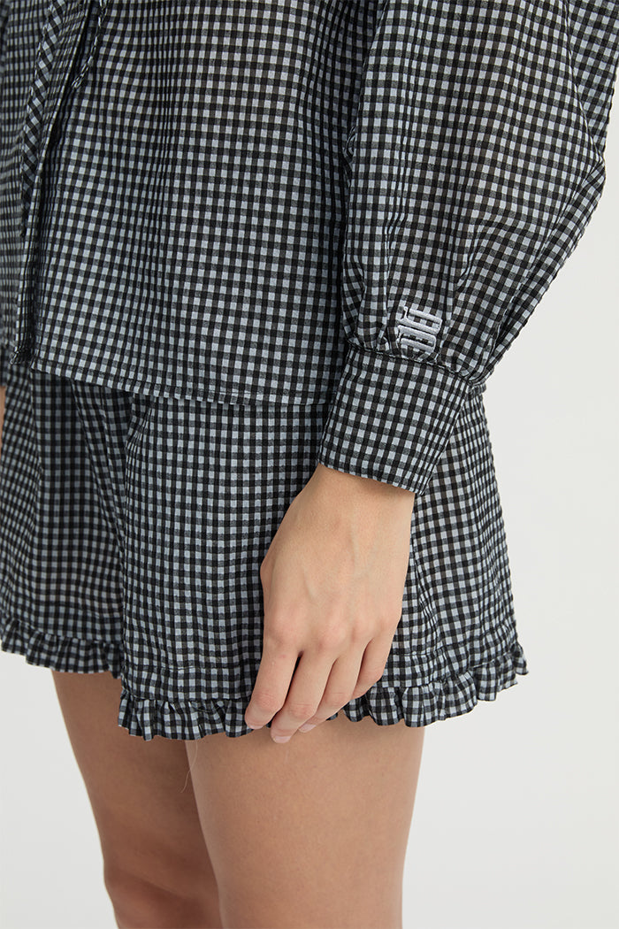 Maja Shirt Blue Gingham