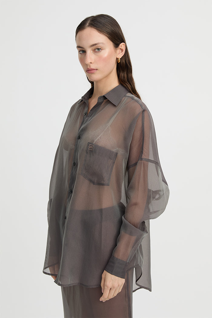 Cora Shirt Charcoal