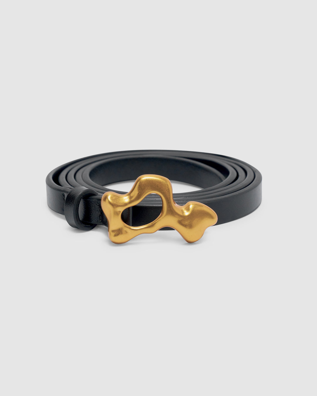 Leandra Belt Black Gold