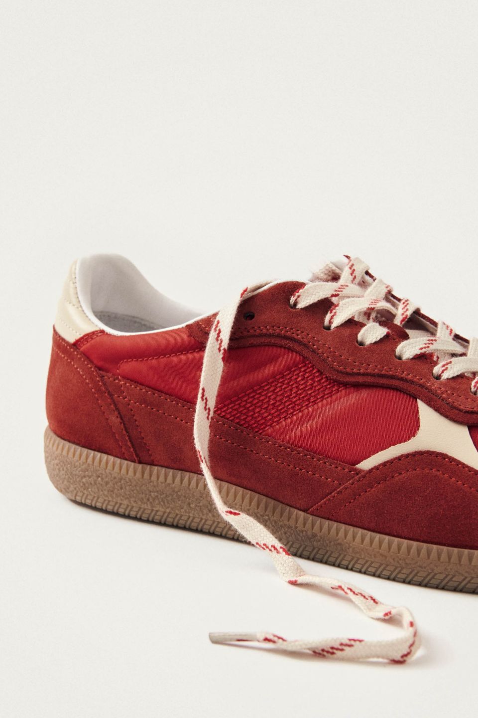 Tb.490 Rife Sheen Red Leather Sneakers