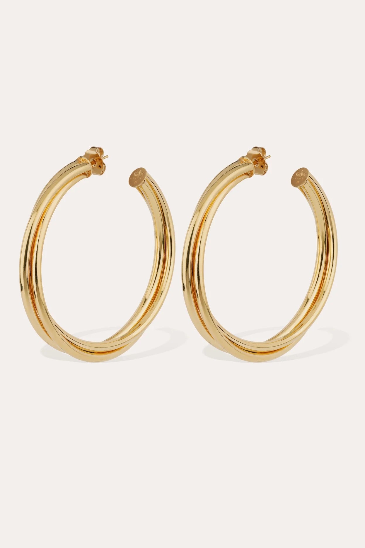 Gas Bijoux Atik Large size Hoop Earrings