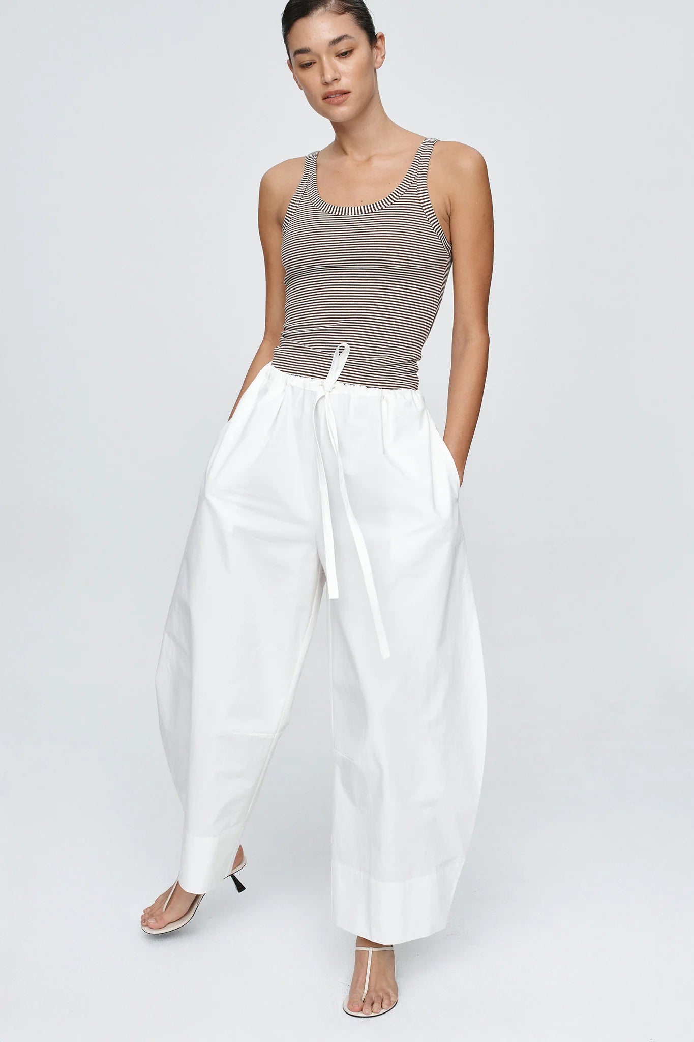Aden Pant Blanc