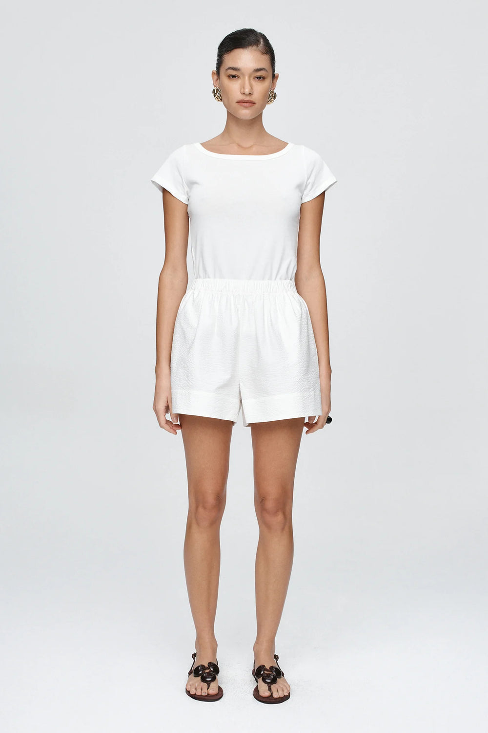 Alisa Short Blanc