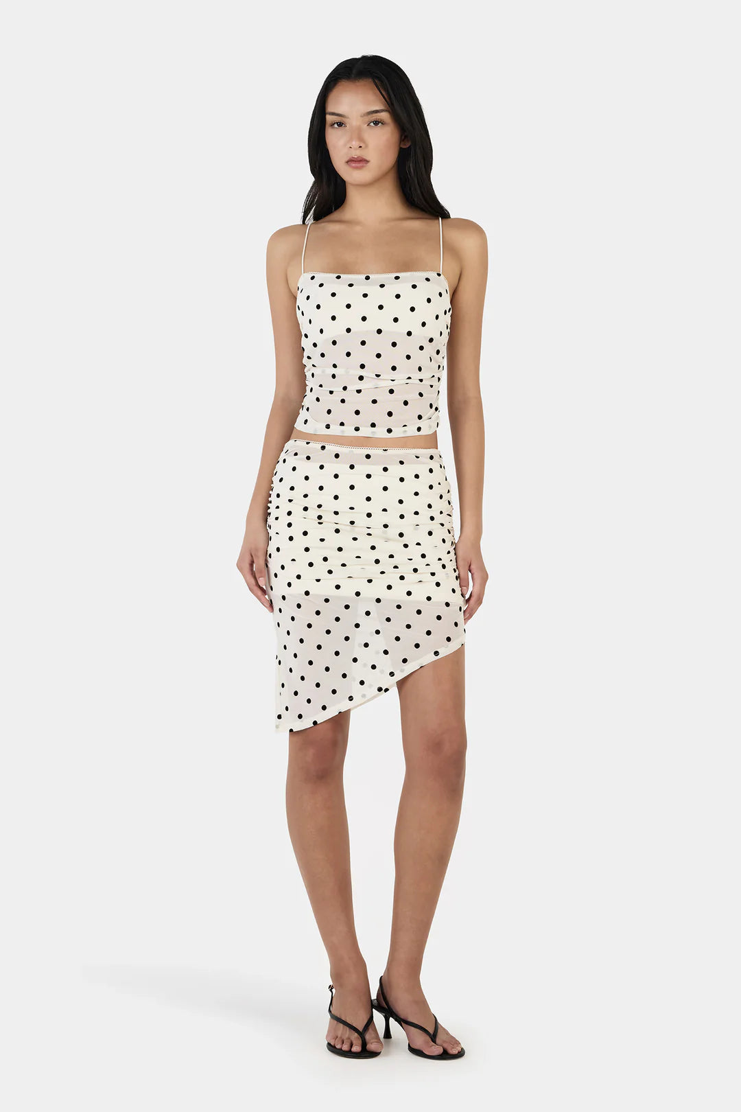 Talia Midi Skirt Polka Dot