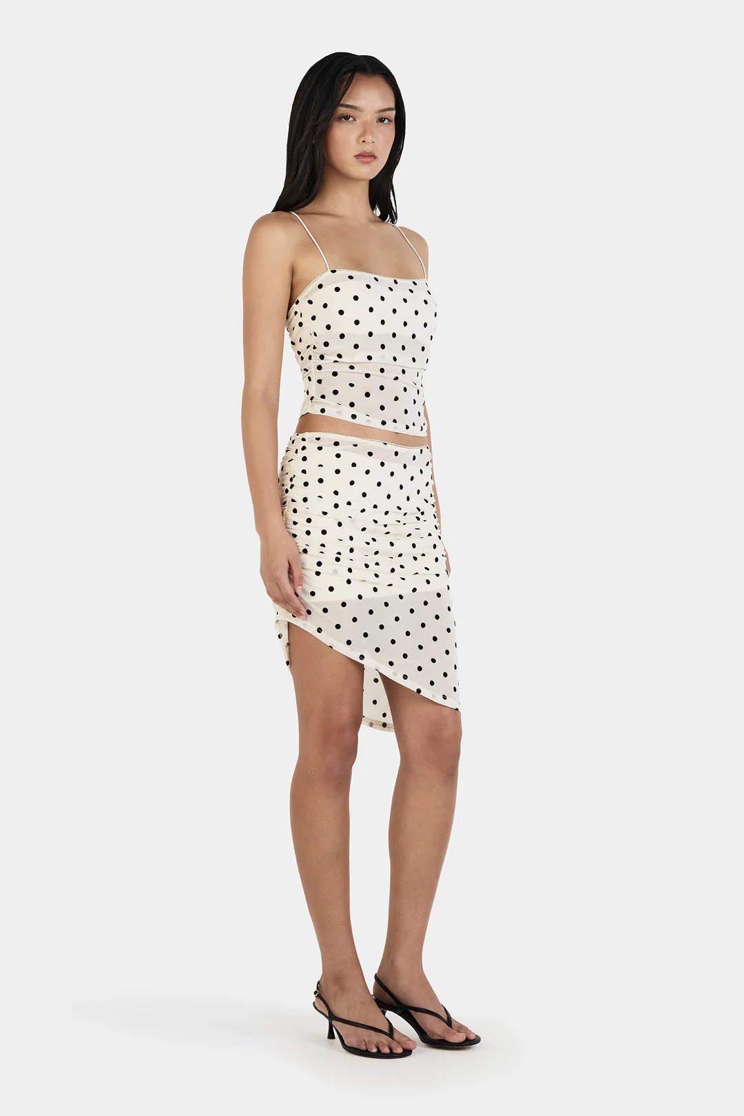 Talia Midi Skirt Polka Dot