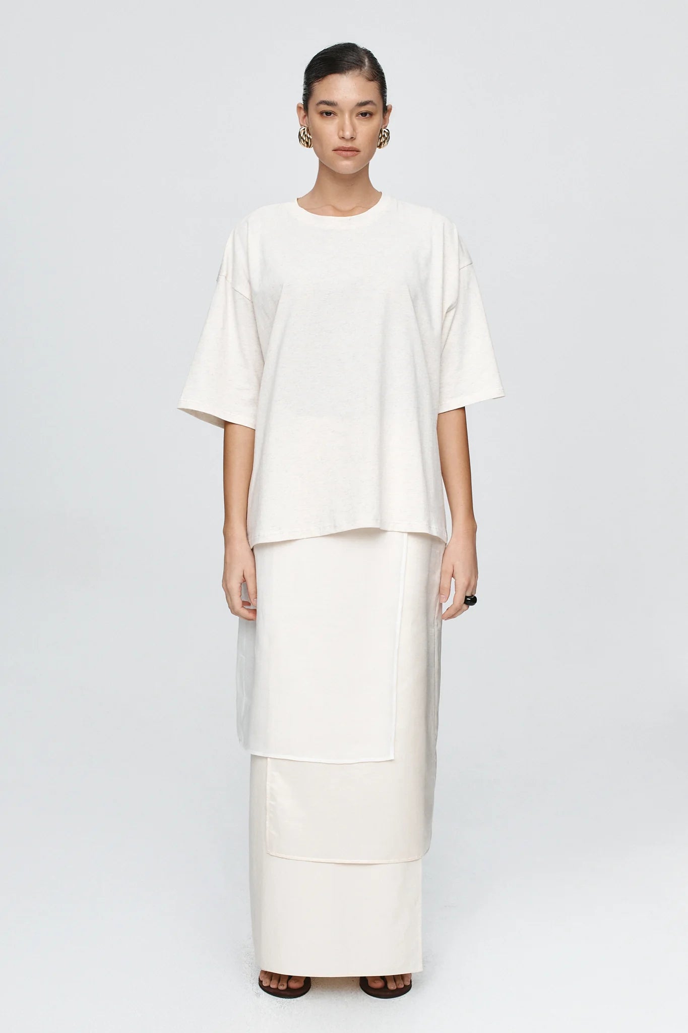 Austin Tee Oat Marle