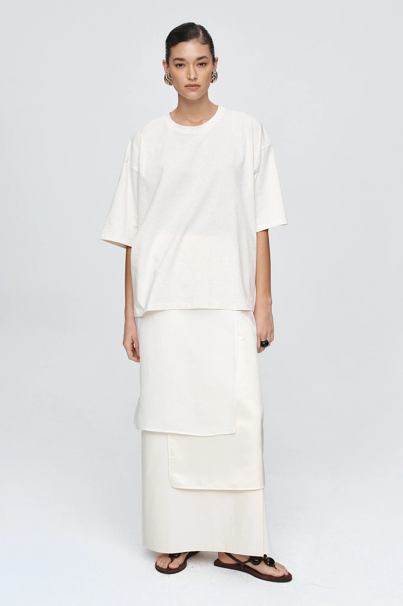 Austin Tee Oat Marle