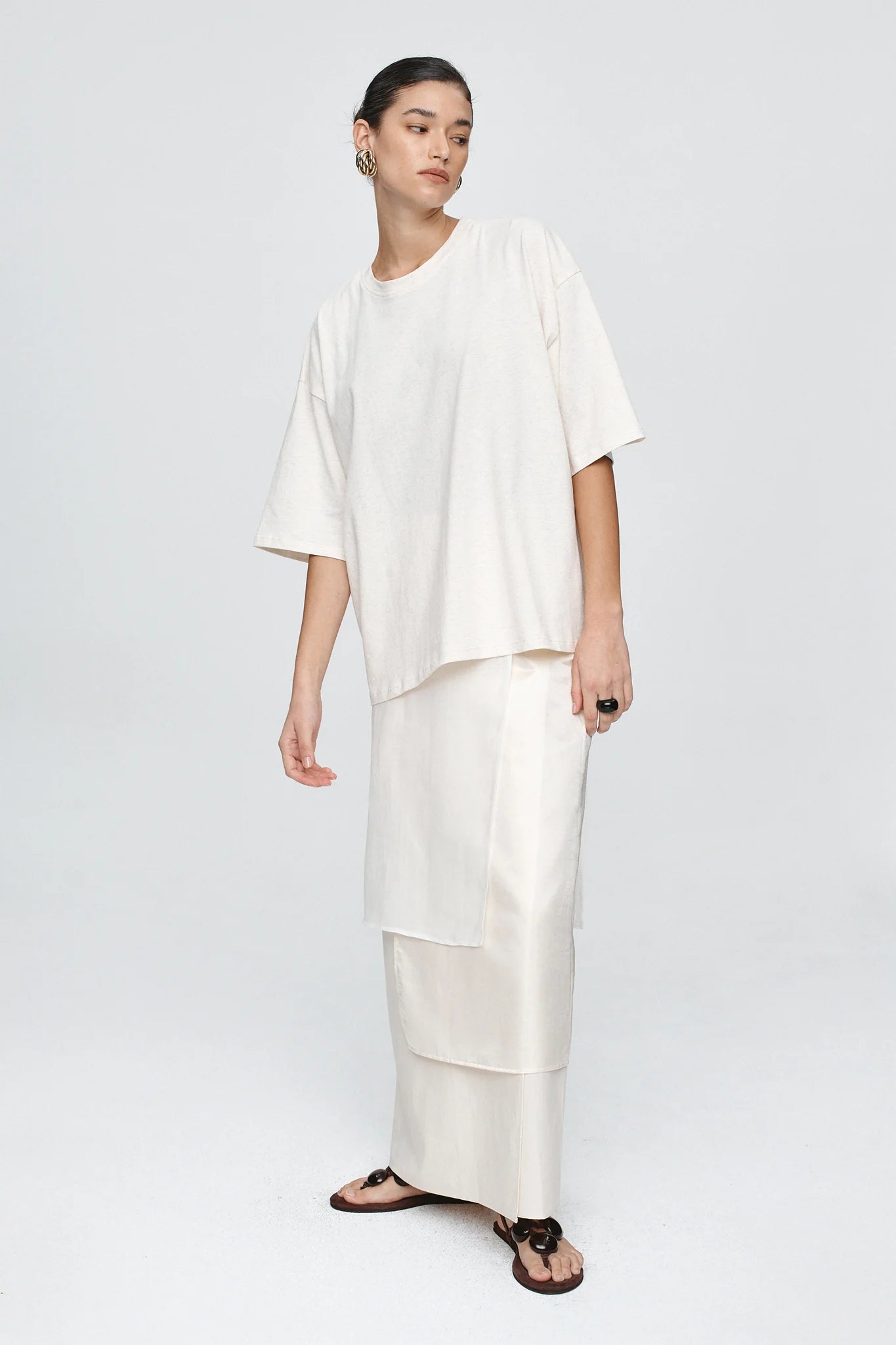 Austin Tee Oat Marle