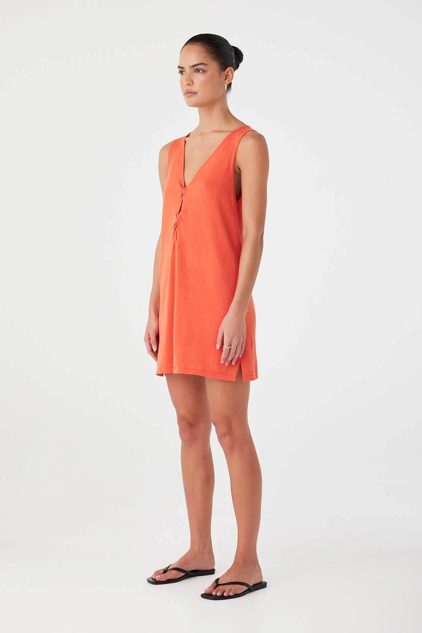 Paloma Mini Dress Mandarin