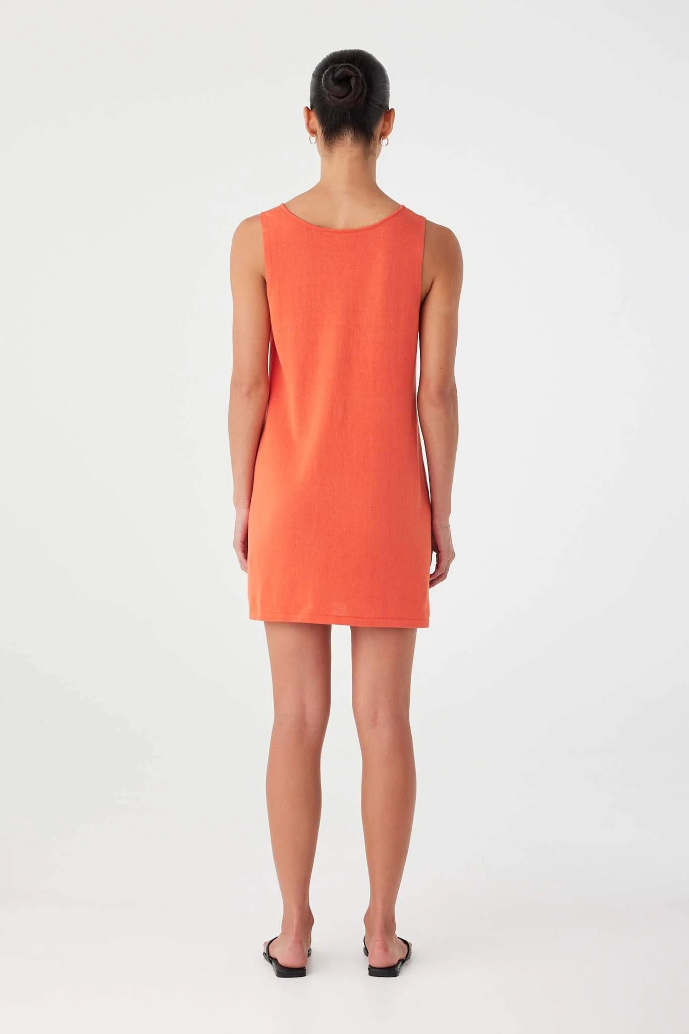 Paloma Mini Dress Mandarin