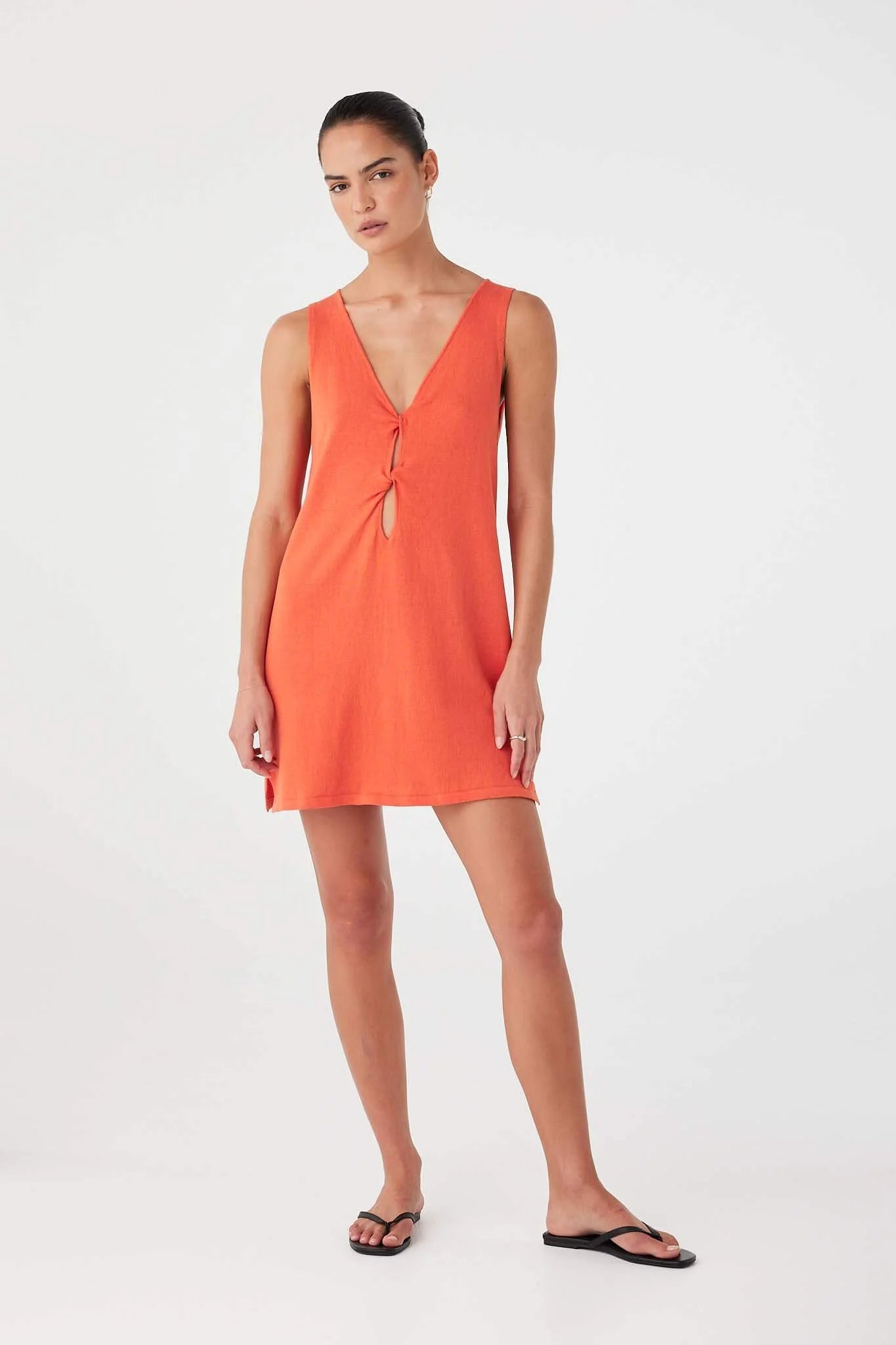 Paloma Mini Dress Mandarin