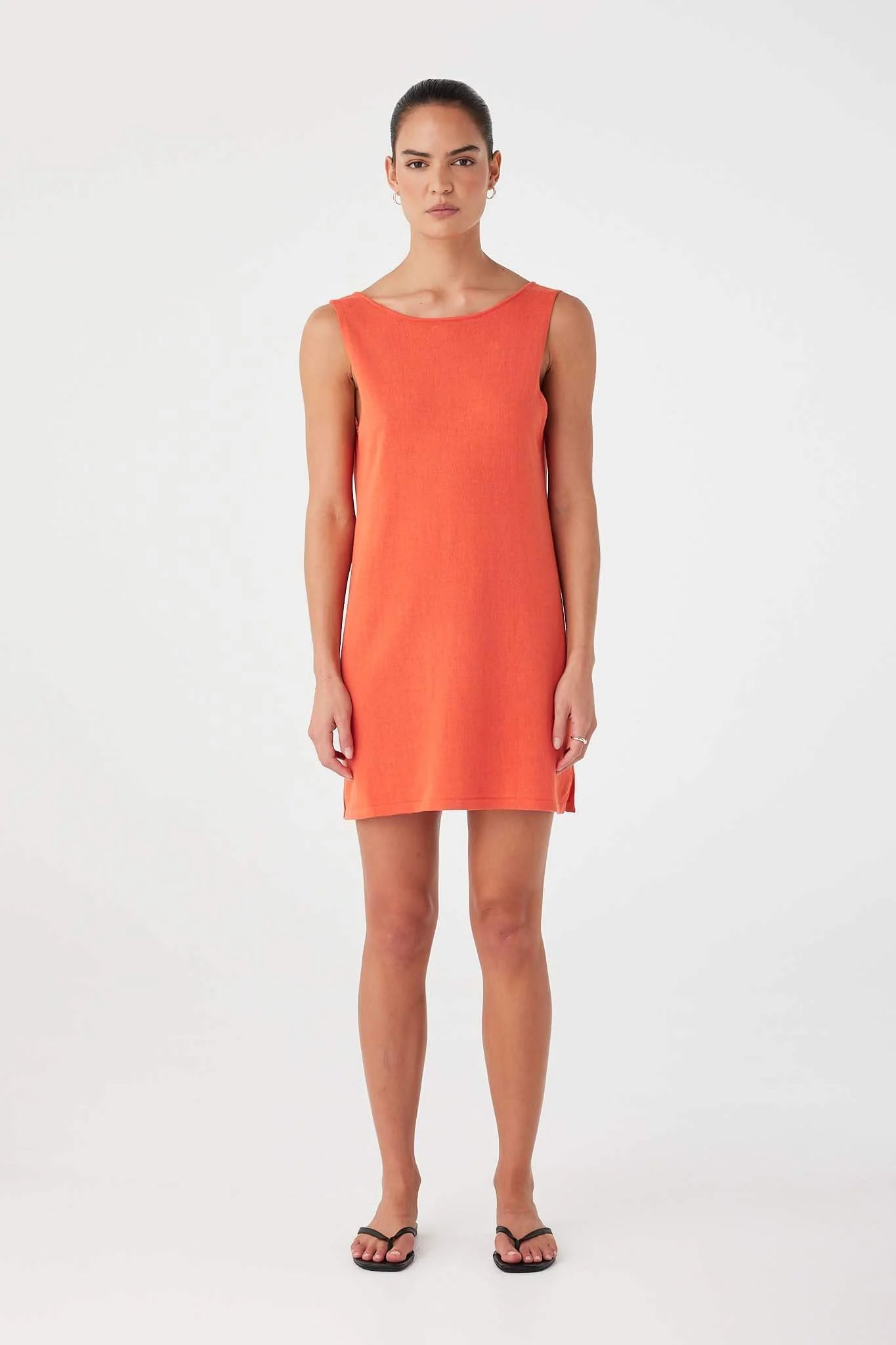 Paloma Mini Dress Mandarin