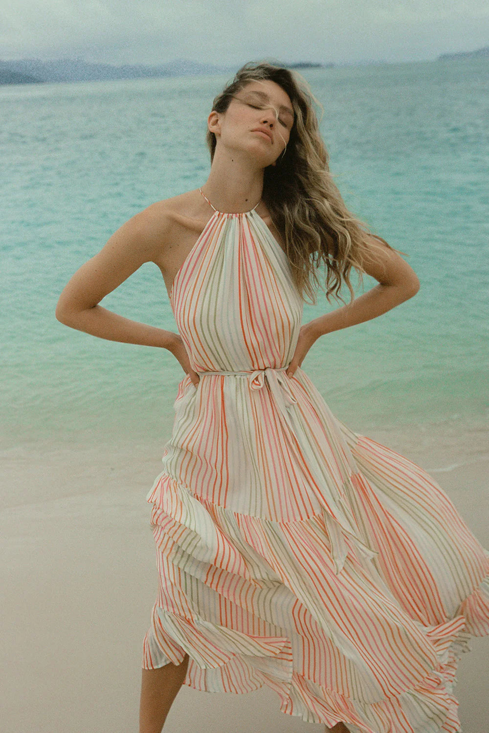 Bluebell Dress Tulum Stripe