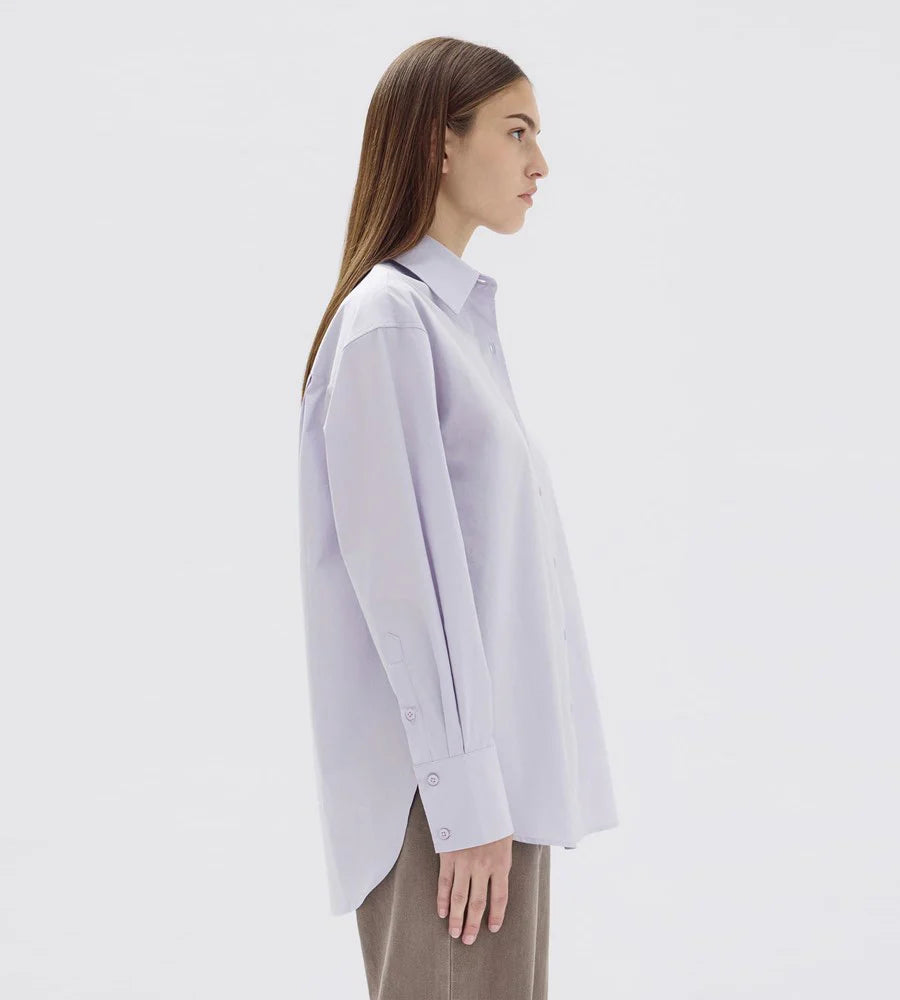 Everyday Poplin Shirt Jacaranda