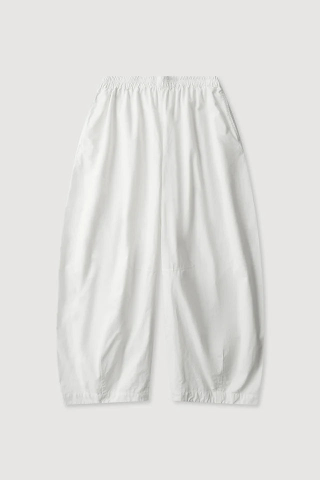 Lola Barrel Pant White