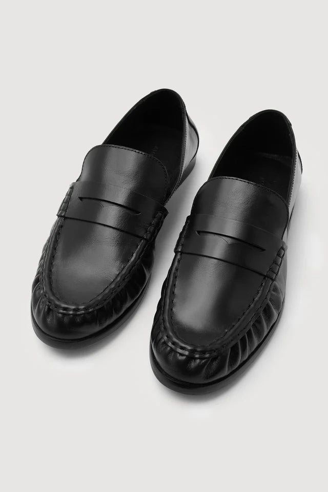 Avenue Leather Loafer Black