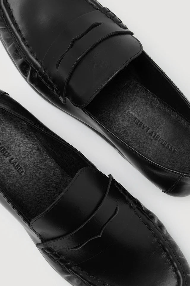 Avenue Leather Loafer Black