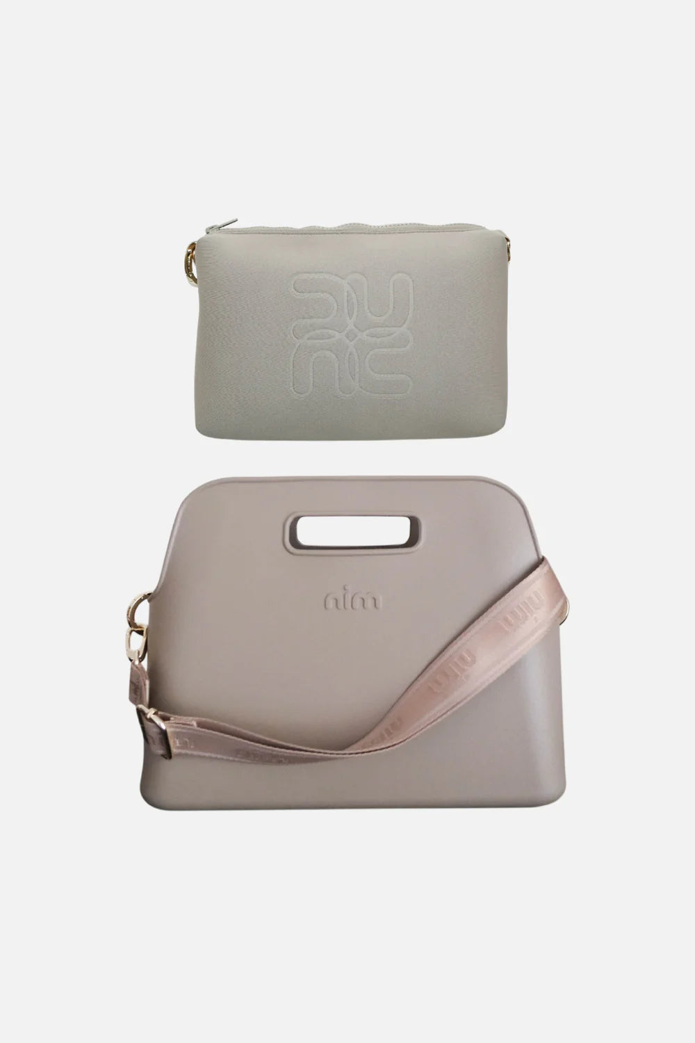 The BB Tote Set Taupe