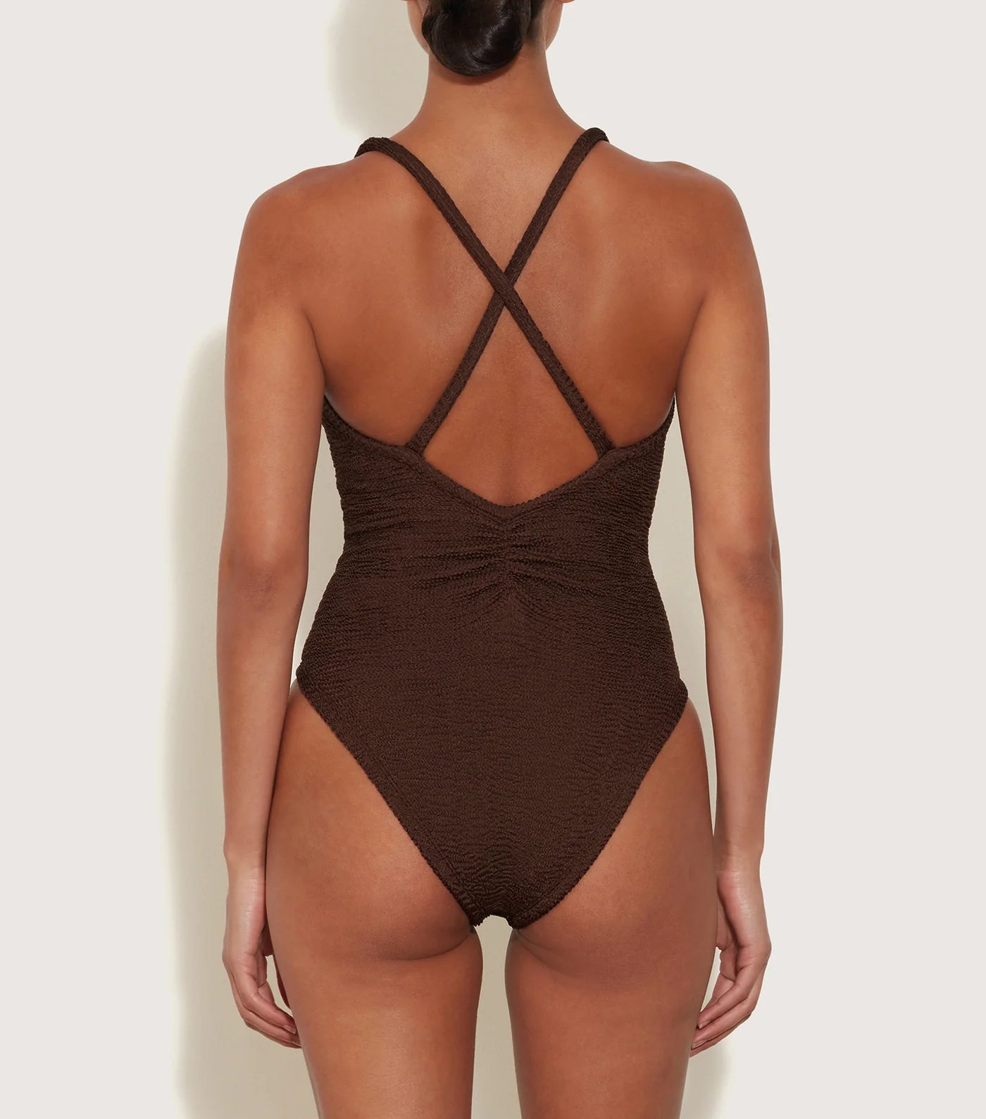 Bette Swim Metallic Chocolate