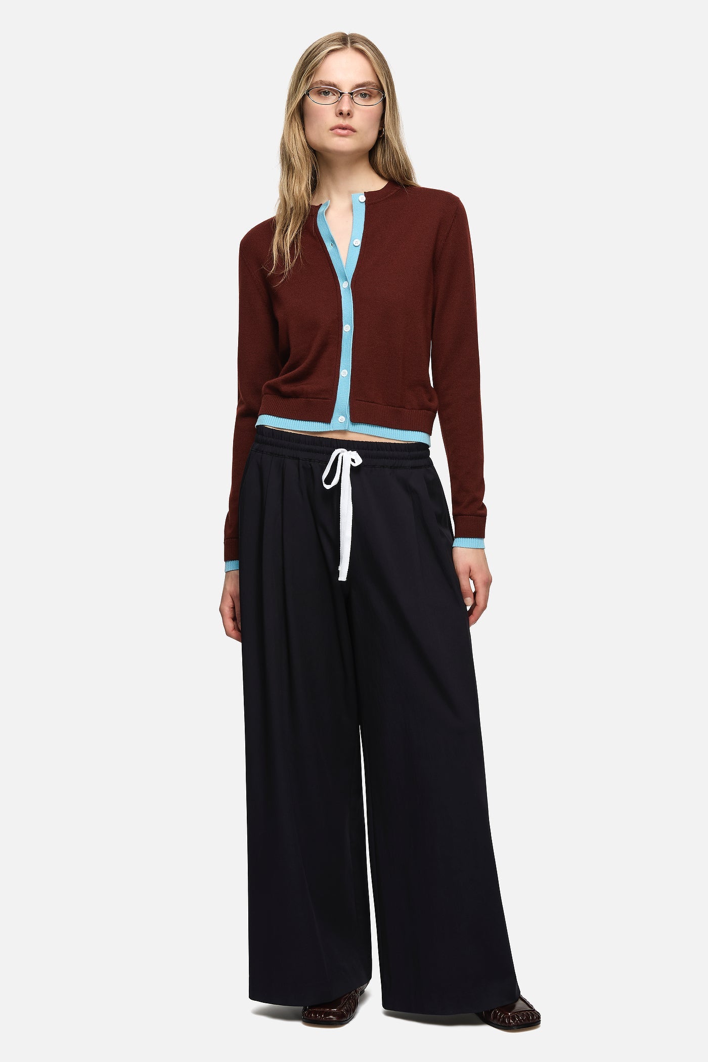 Roy Cardigan Brown