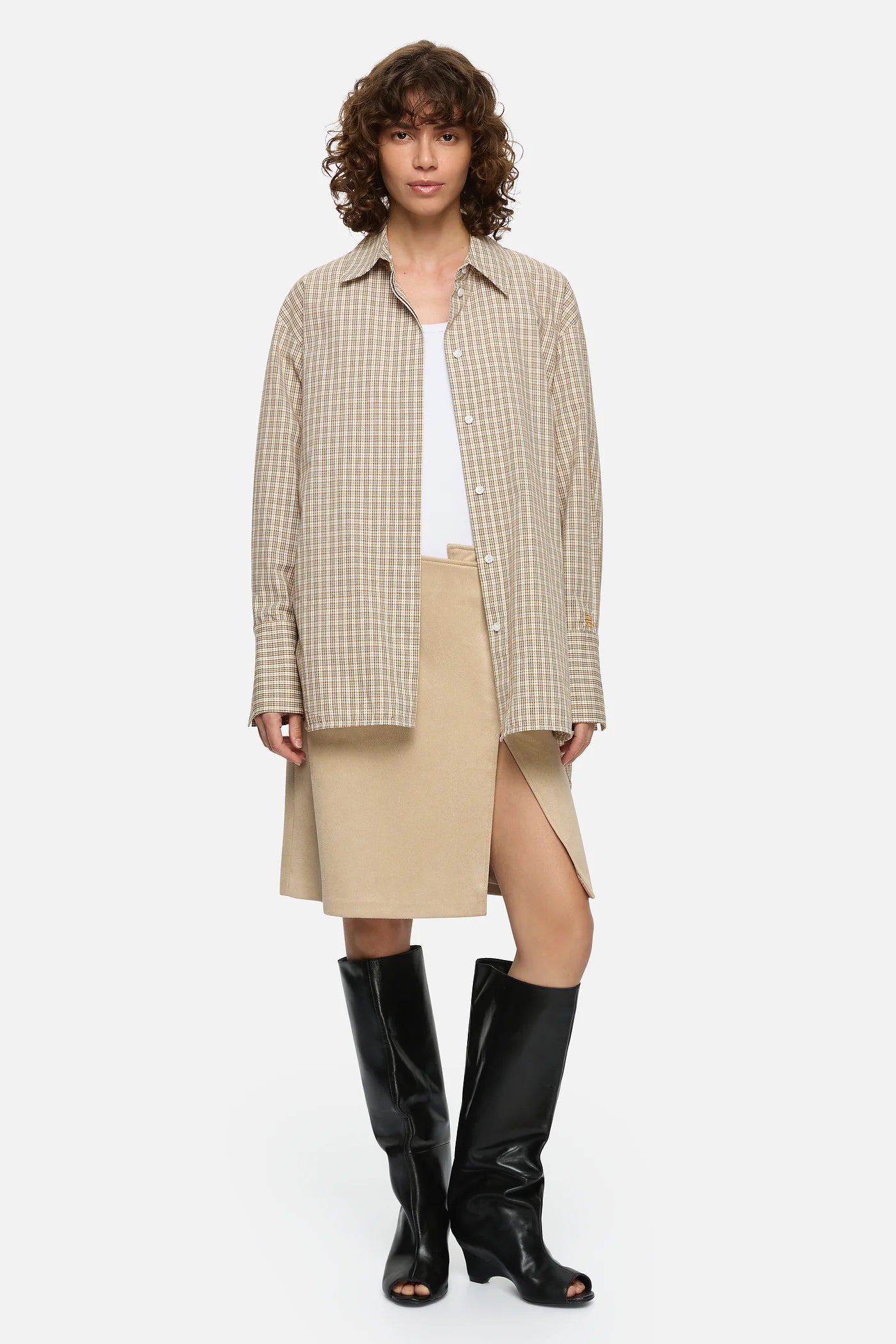 Blanca Bond Shirt Cream
