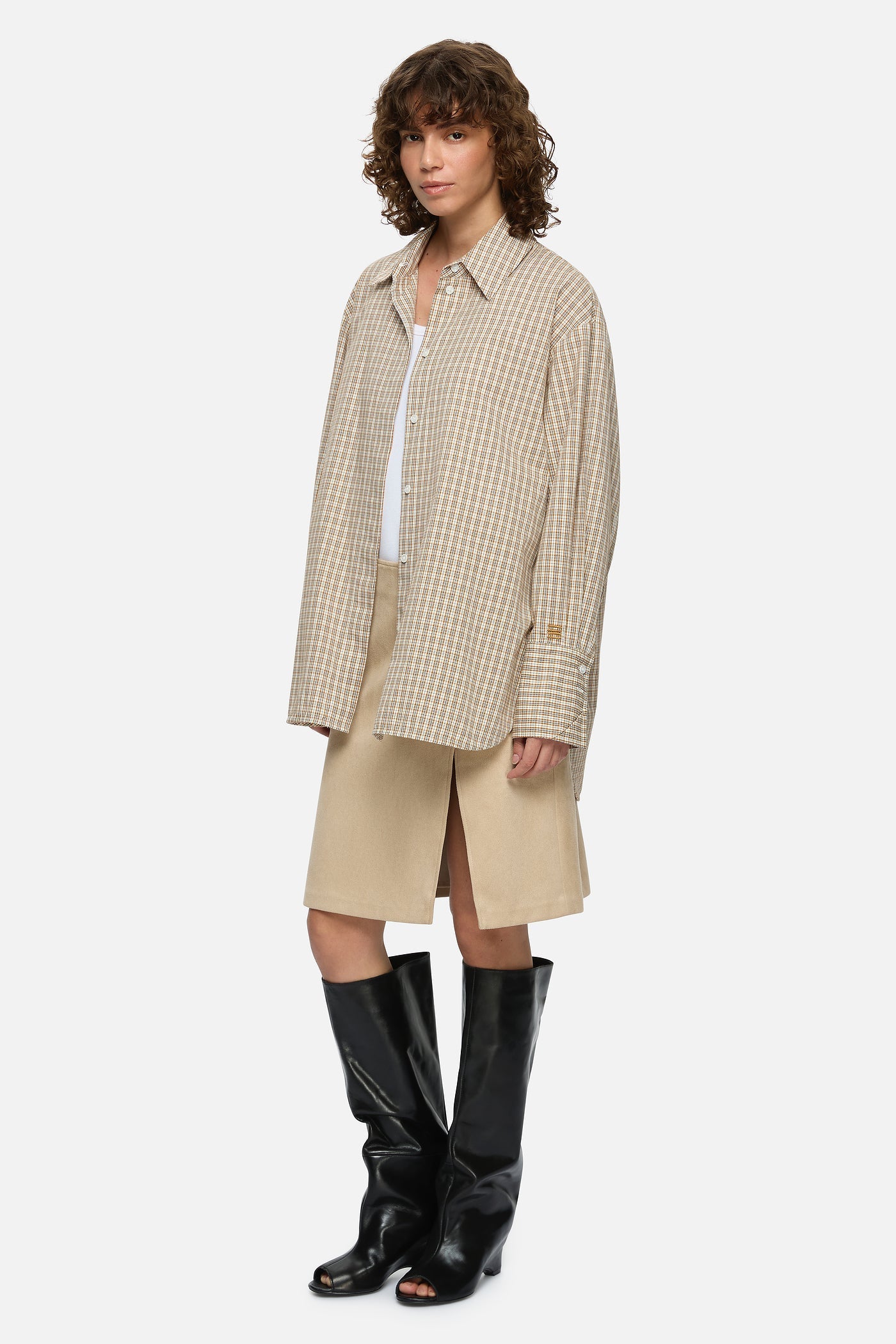 Blanca Bond Shirt Cream