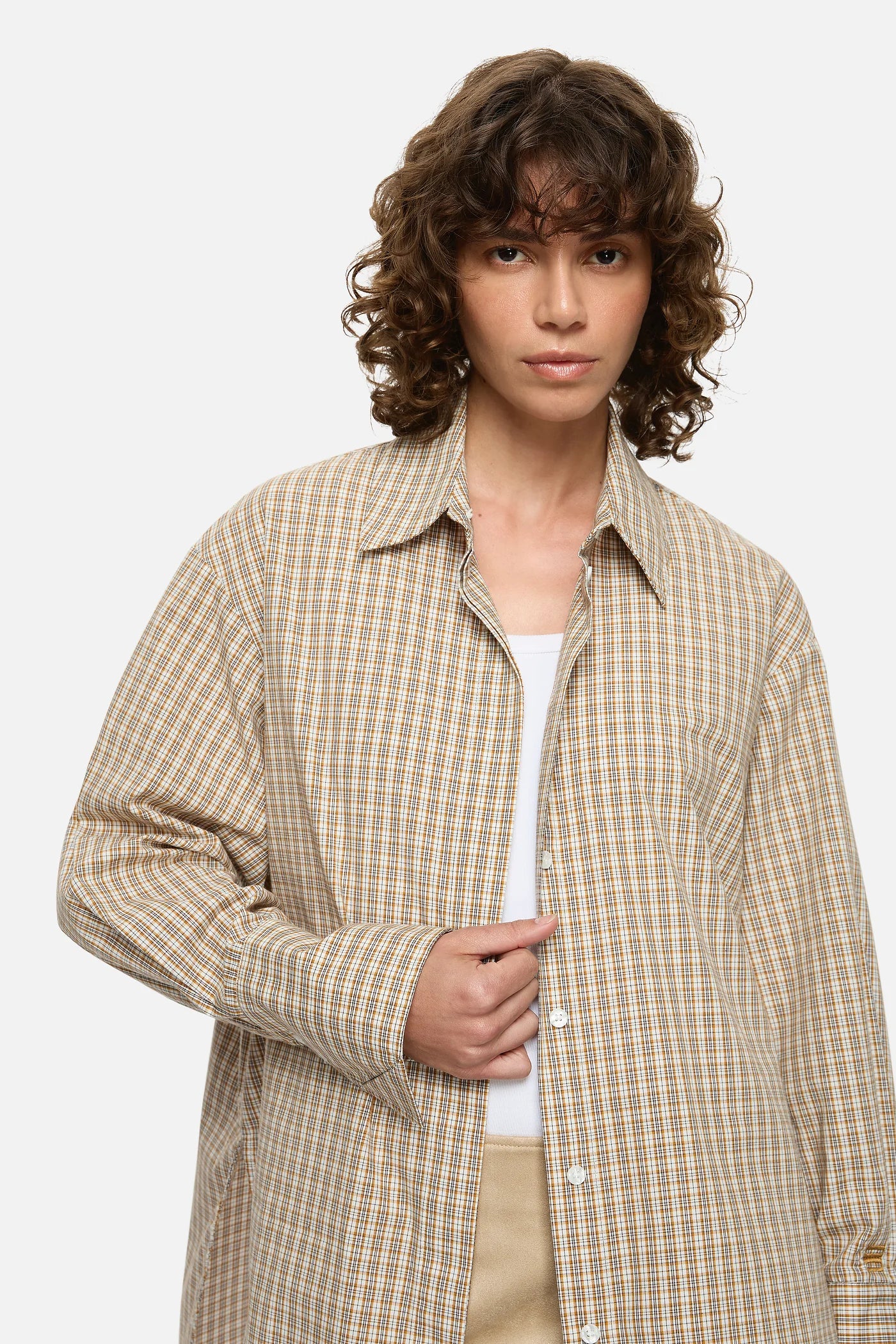 Blanca Bond Shirt Cream
