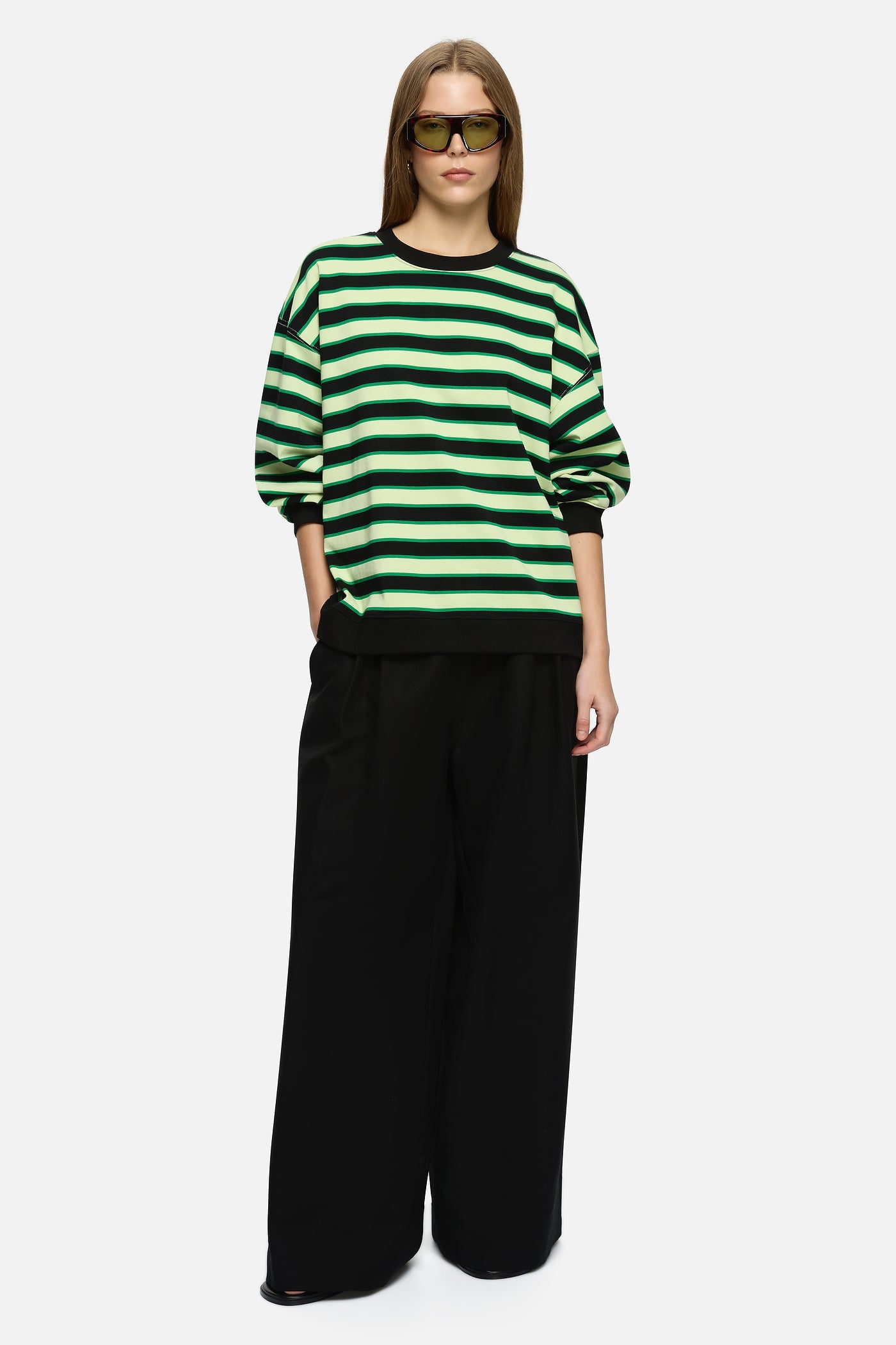 Blanca Bruna Sweater Green