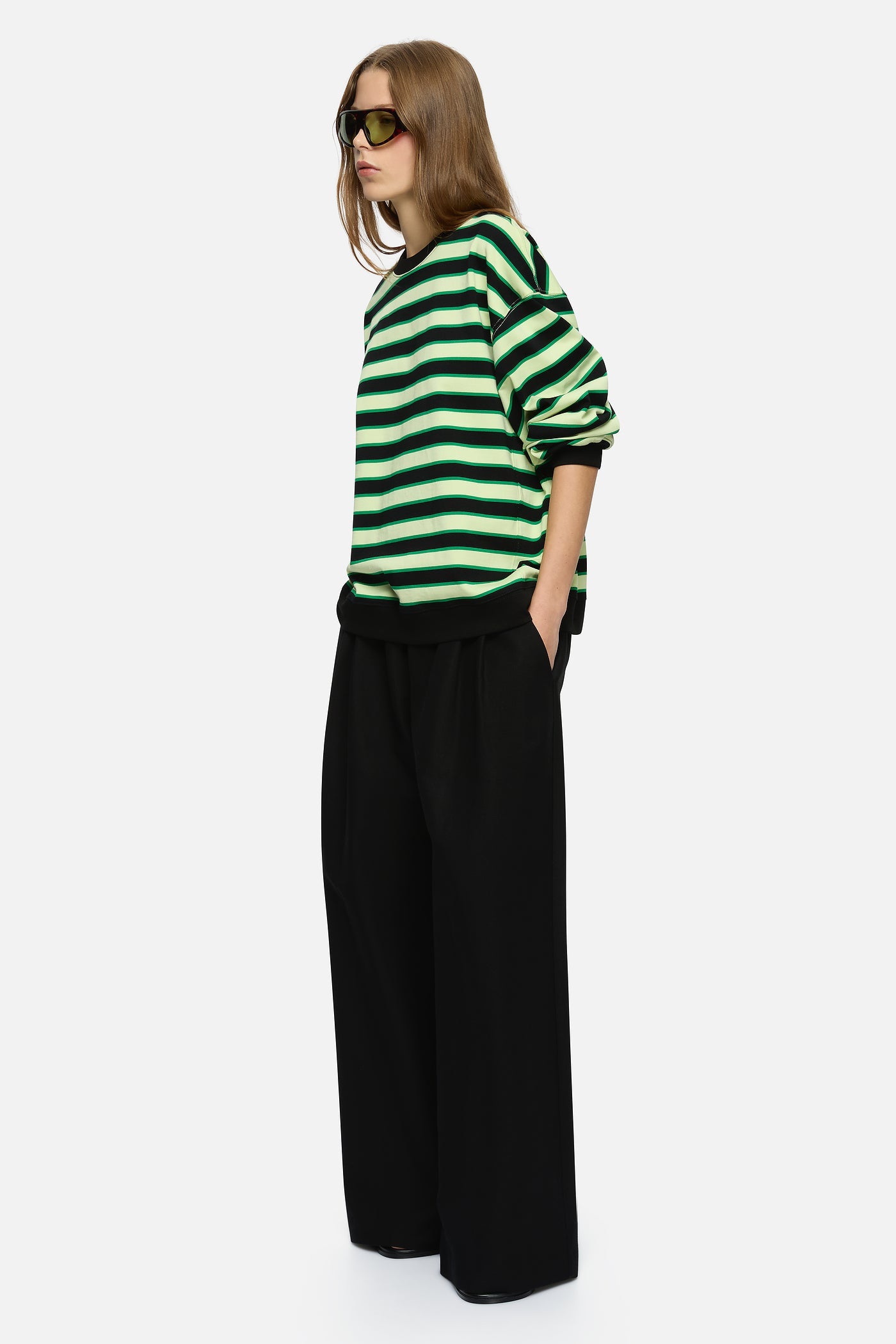 Blanca Bruna Sweater Green
