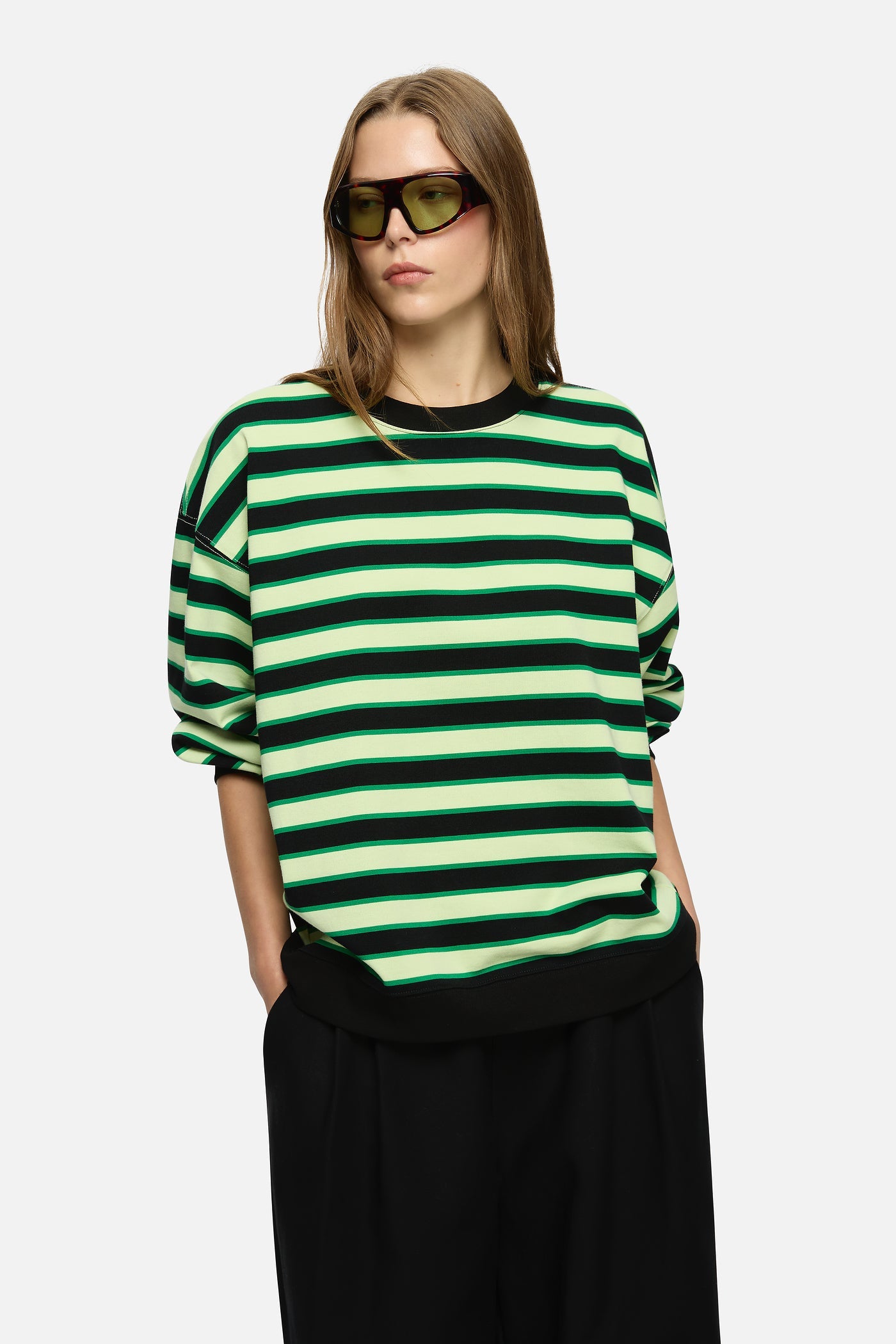 Blanca Bruna Sweater Green