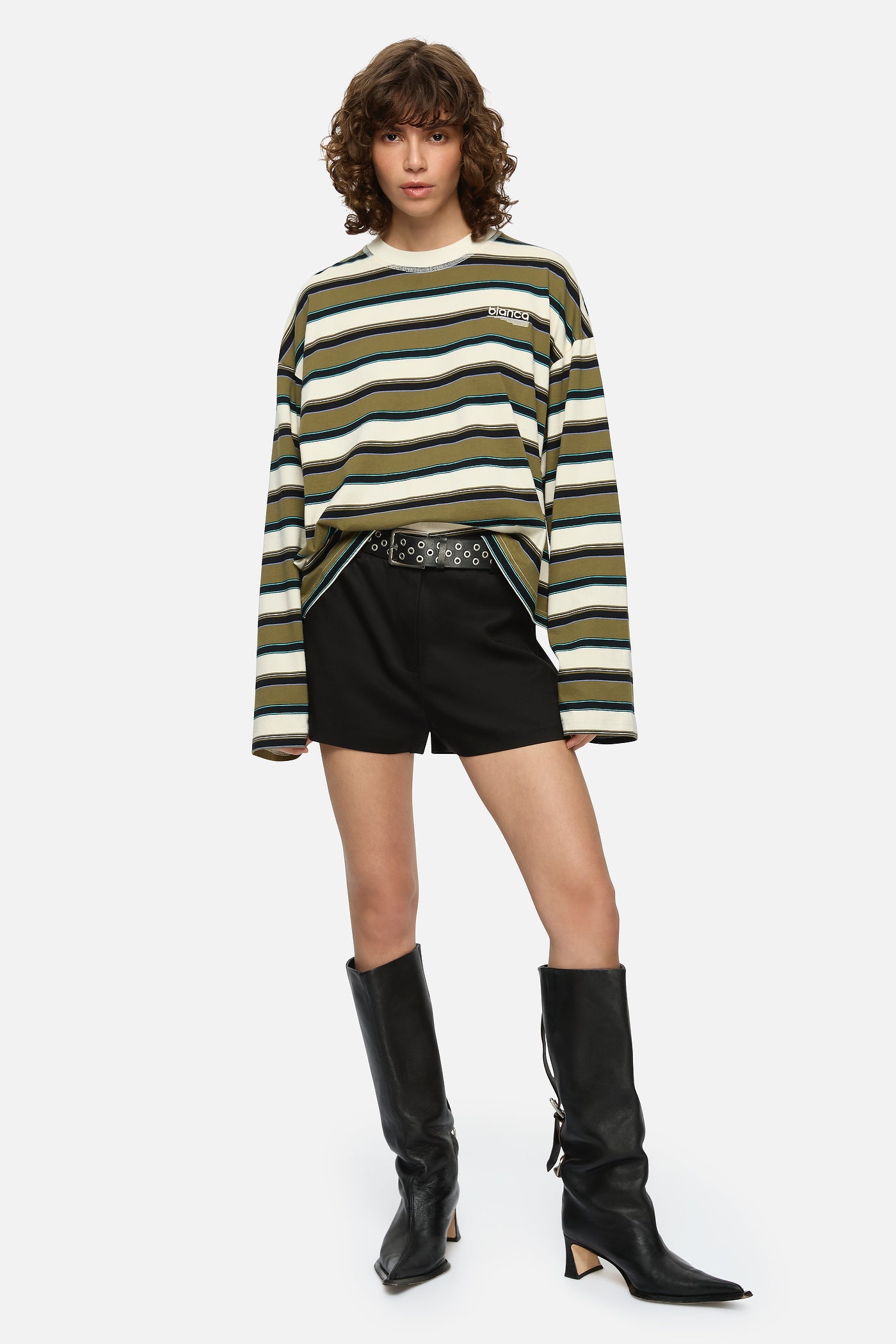 Blanca Eva Tee Khaki
