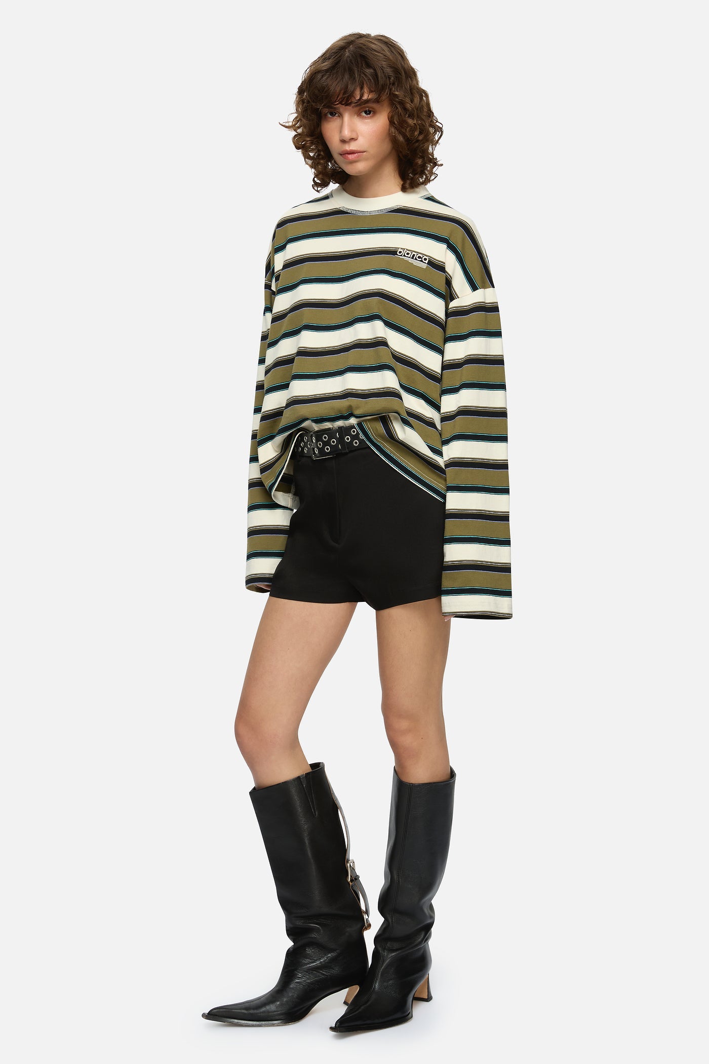 Blanca Eva Tee Khaki