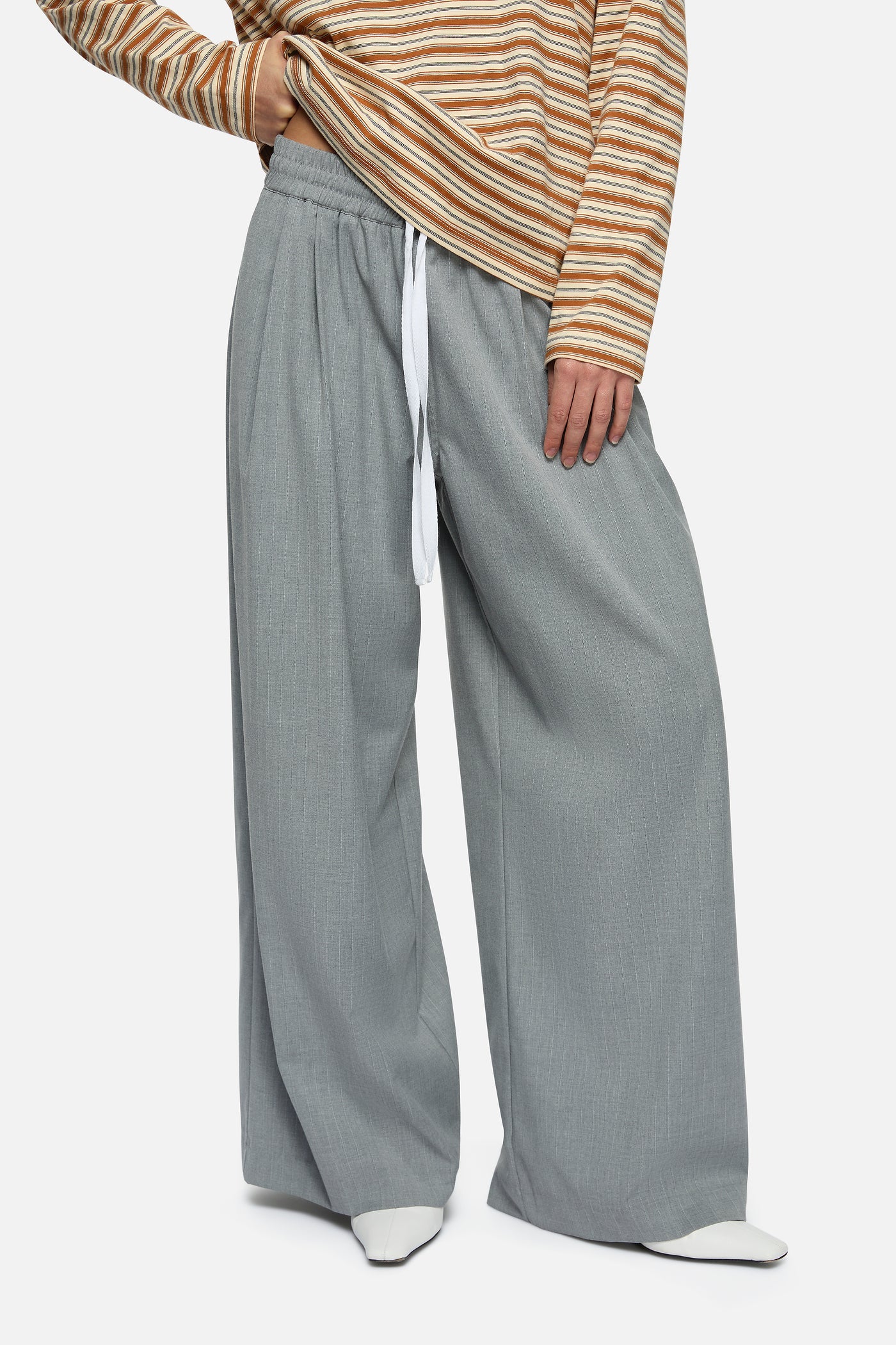 Blanca Mavis Trousers Grey