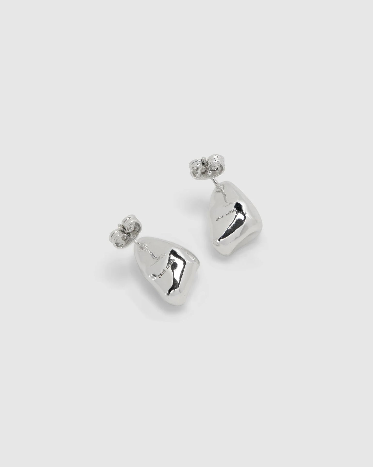 Brie Leon Halle Earrings Silver