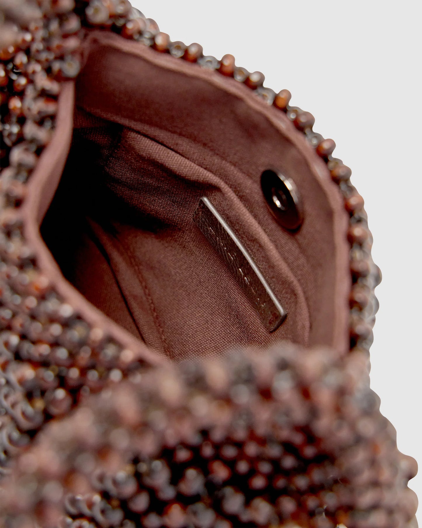 Brie leon Madera Mini Bag Dark Chocolate