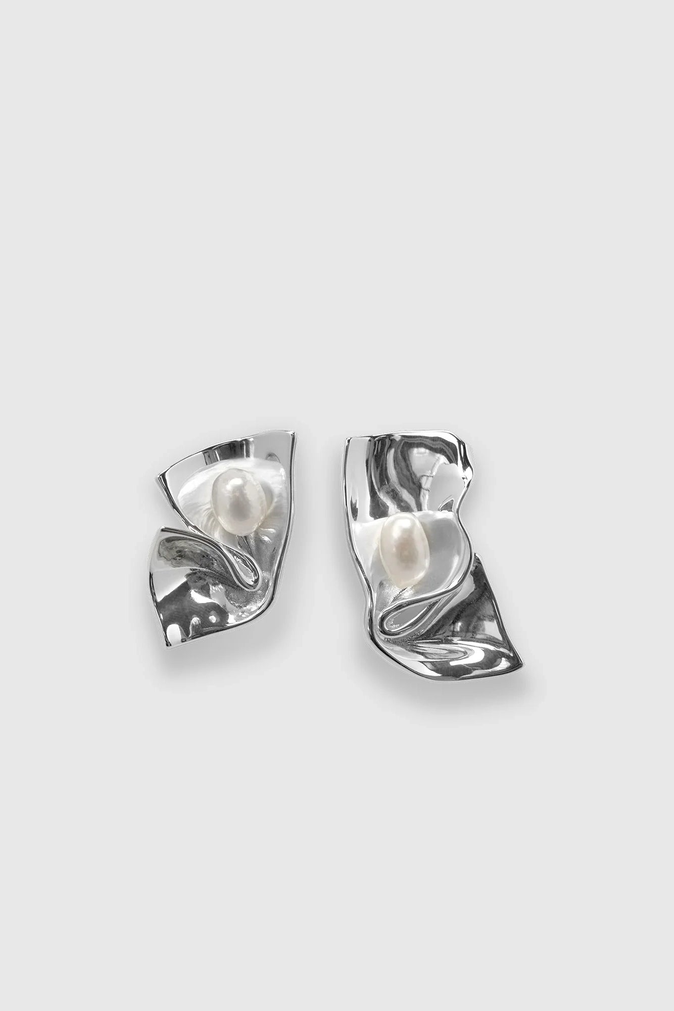 Brie Leon Naia Earrings Silver