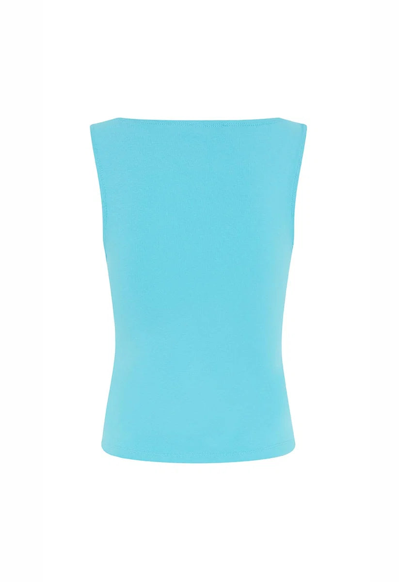 Olga Joan Bateau Tank Acqua