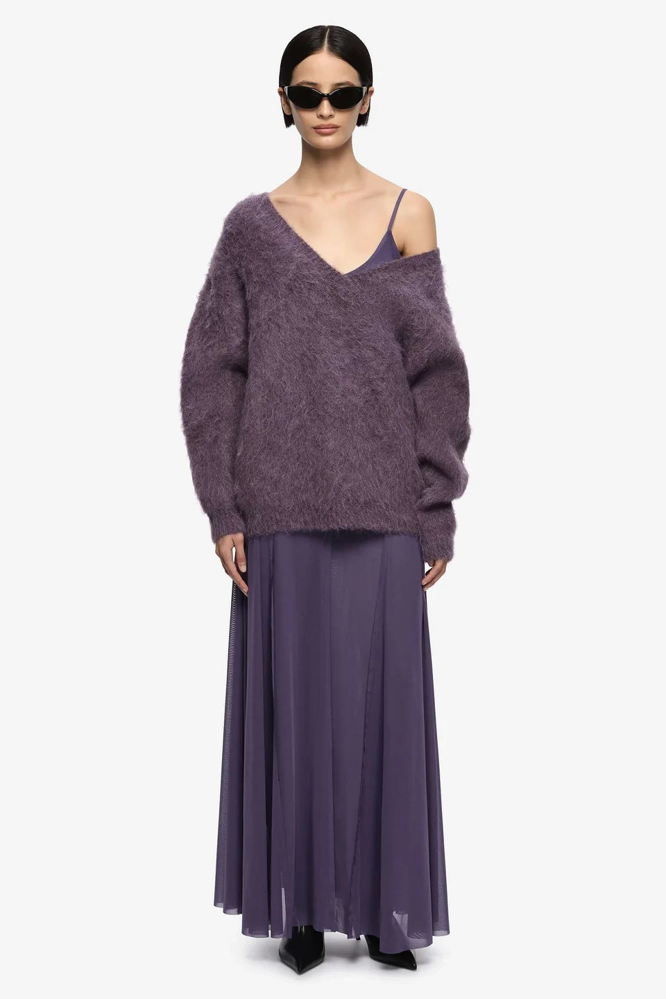 Noe Oversized Jumper Amethyst
