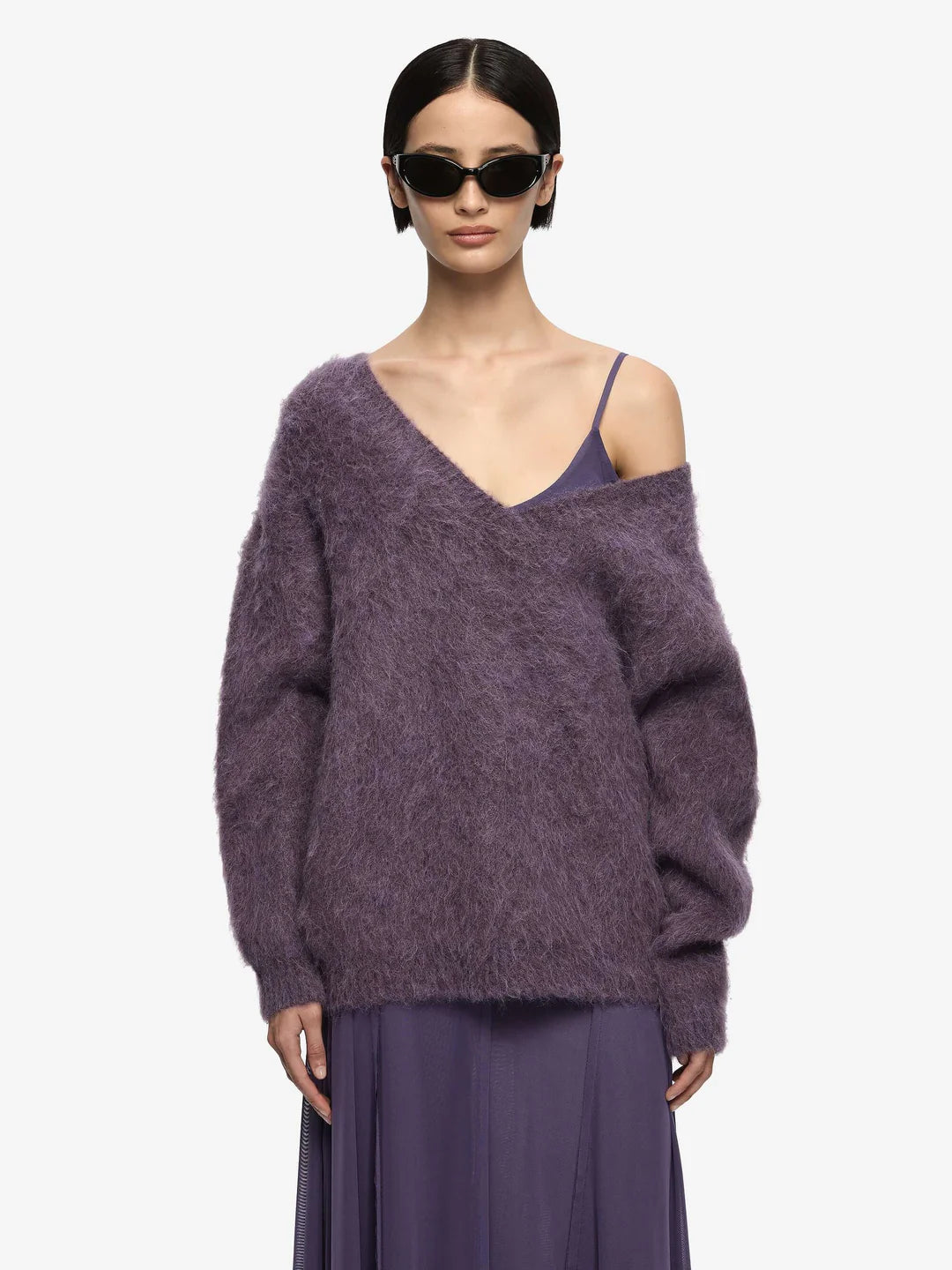 Noe Oversized Jumper Amethyst